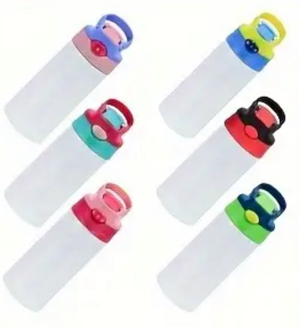 Custom 12oz Kids Flip Top Stainless Steel Water Bottle