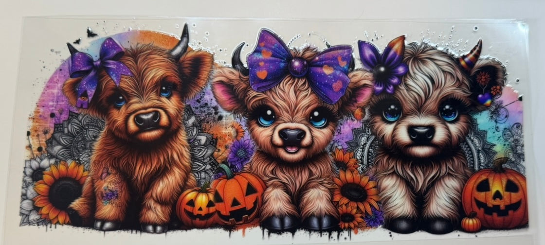 Halloween UV DTF Wraps