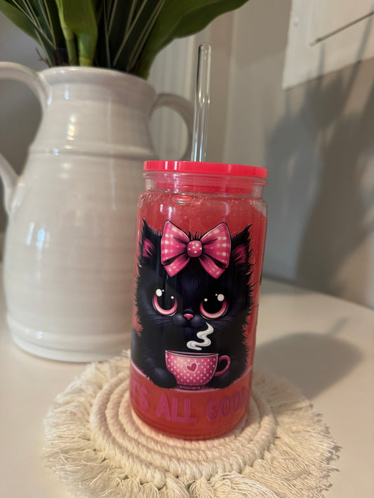 16oz It’s All Good Mica Powder Acrylic Snow Globe