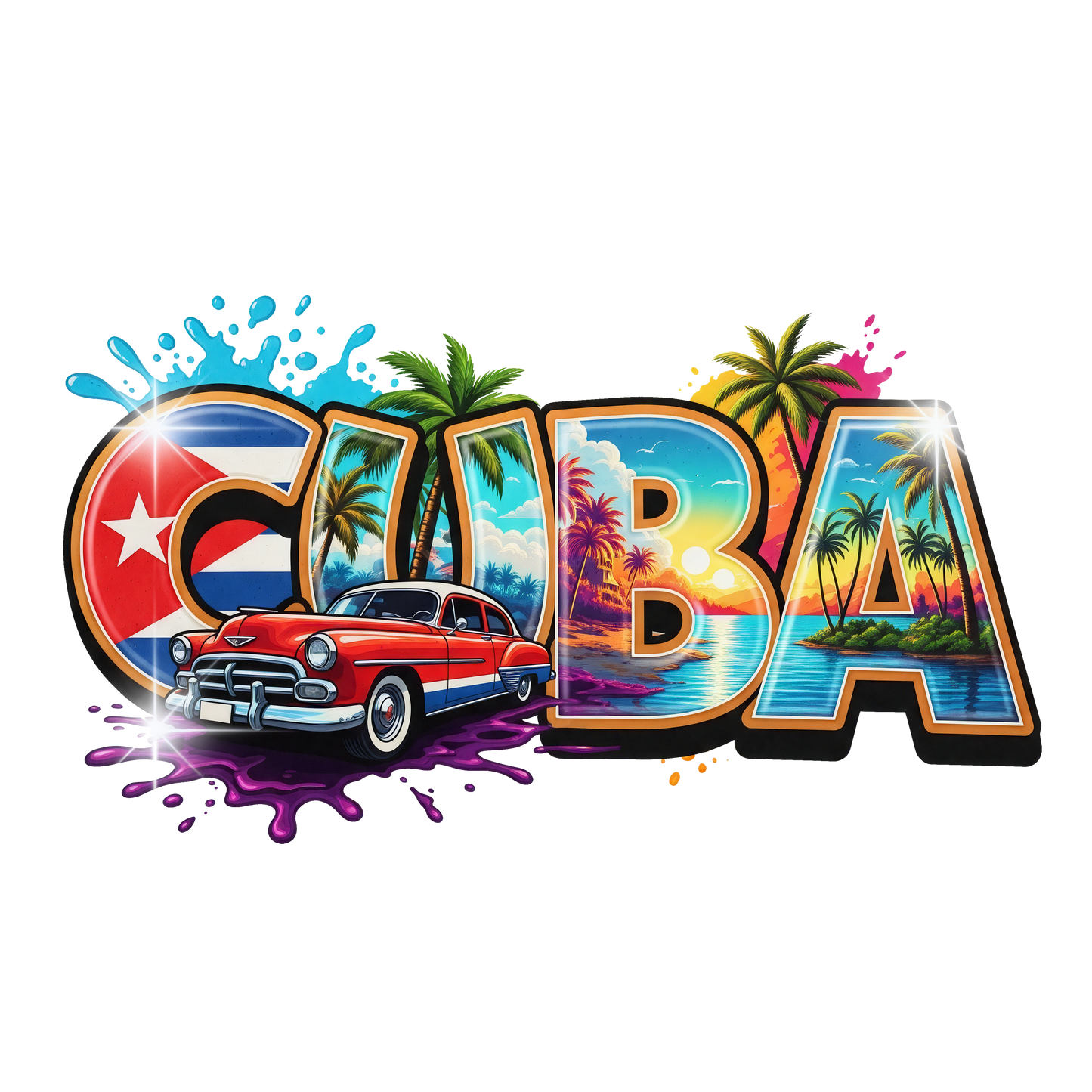 Cuban Sublimation Transfer
