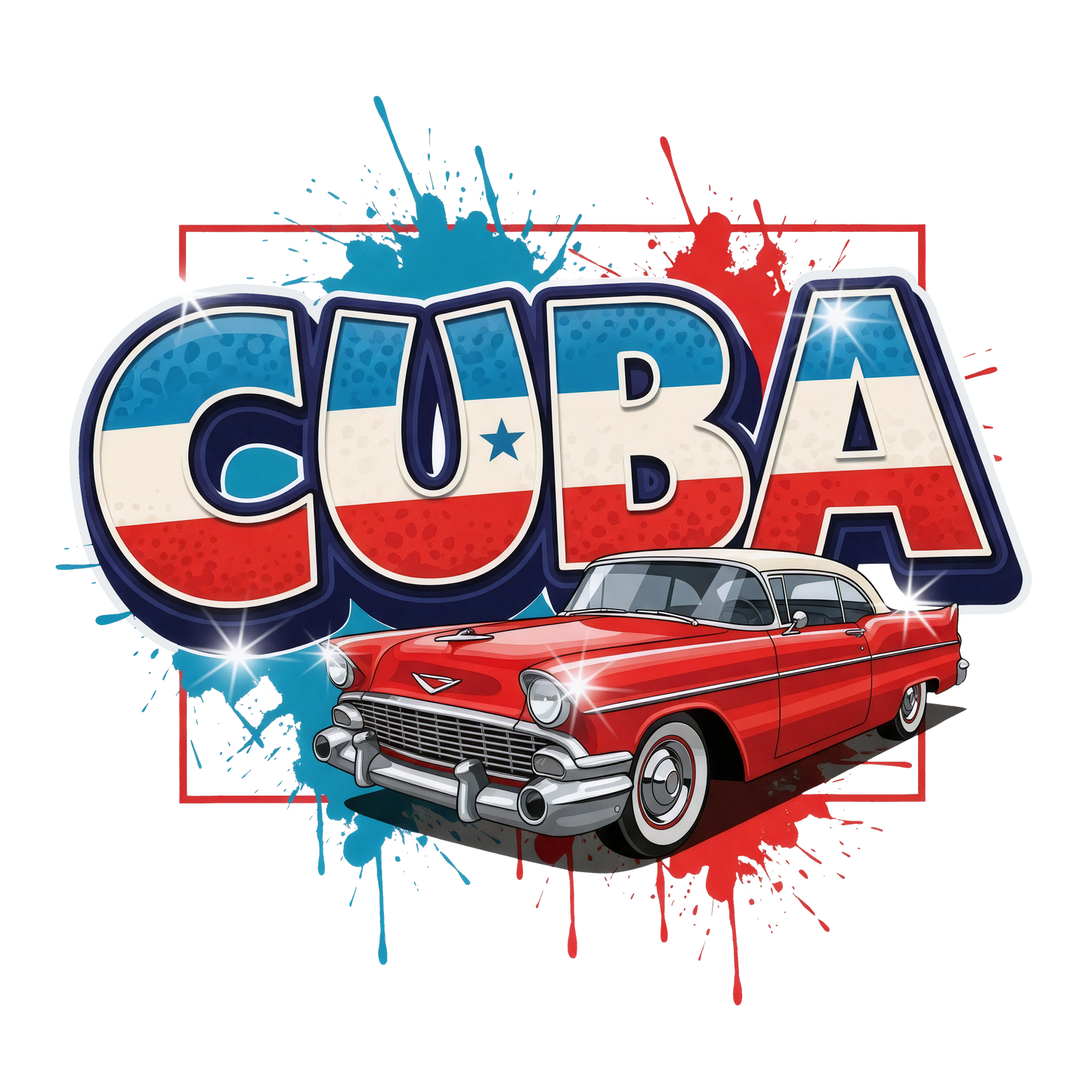 Cuban Sublimation Transfer