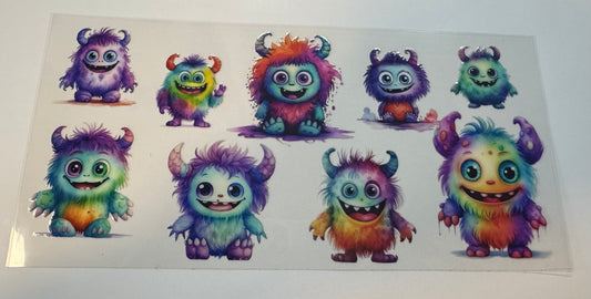Lil Monsters UV DTF Wraps