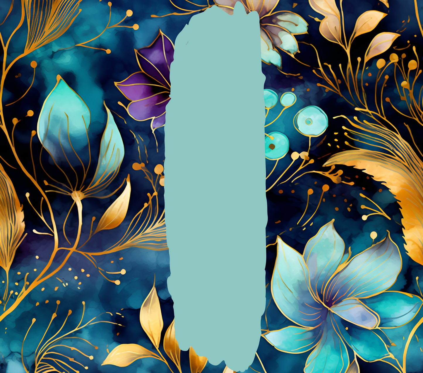 Custom Name Flower 20oz Stainless Steel Tumbler