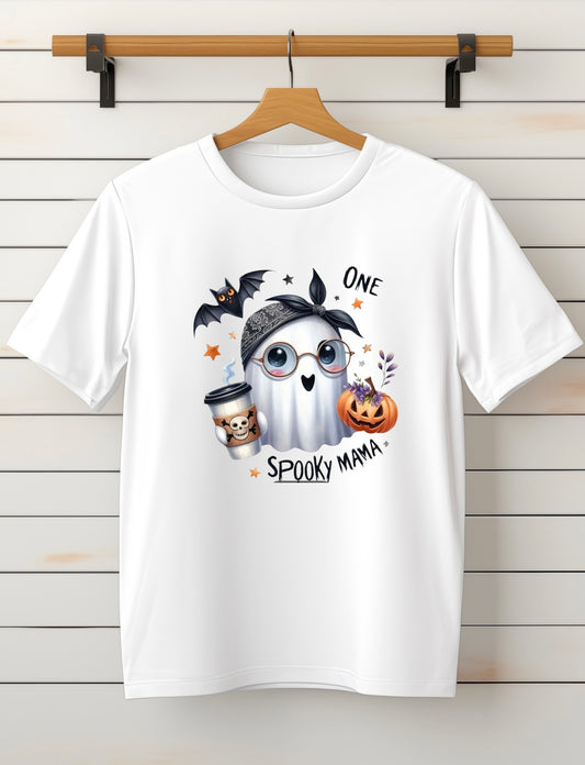 One Spooky Mama Halloween T-Shirt