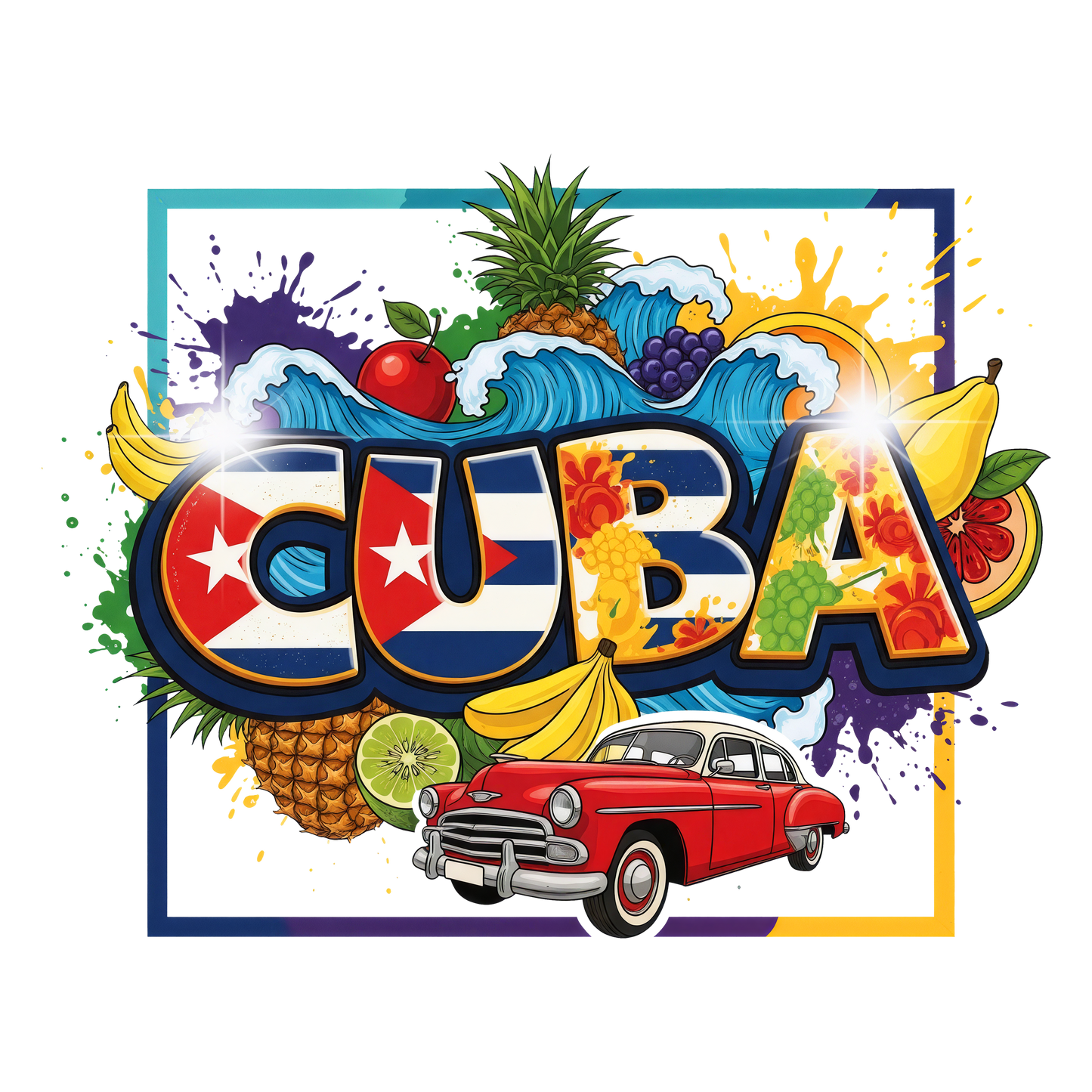 Cuban Sublimation Transfer