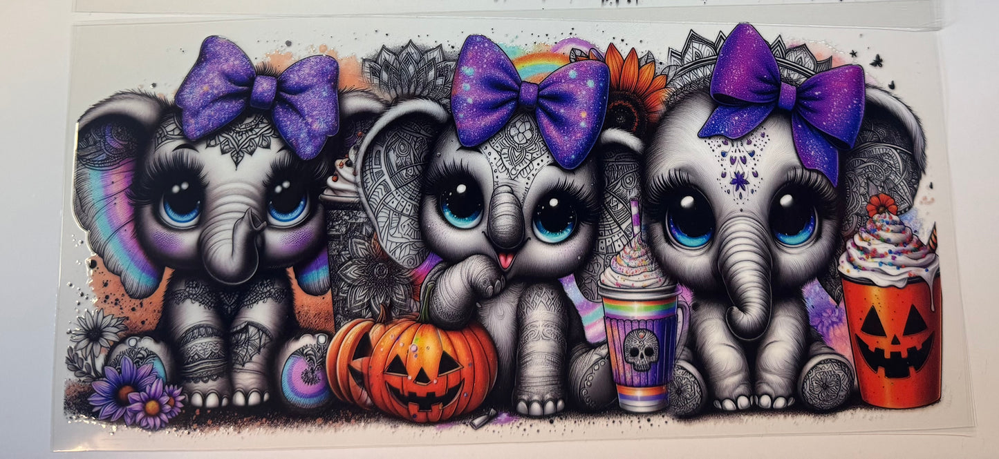 Halloween UV DTF Wraps