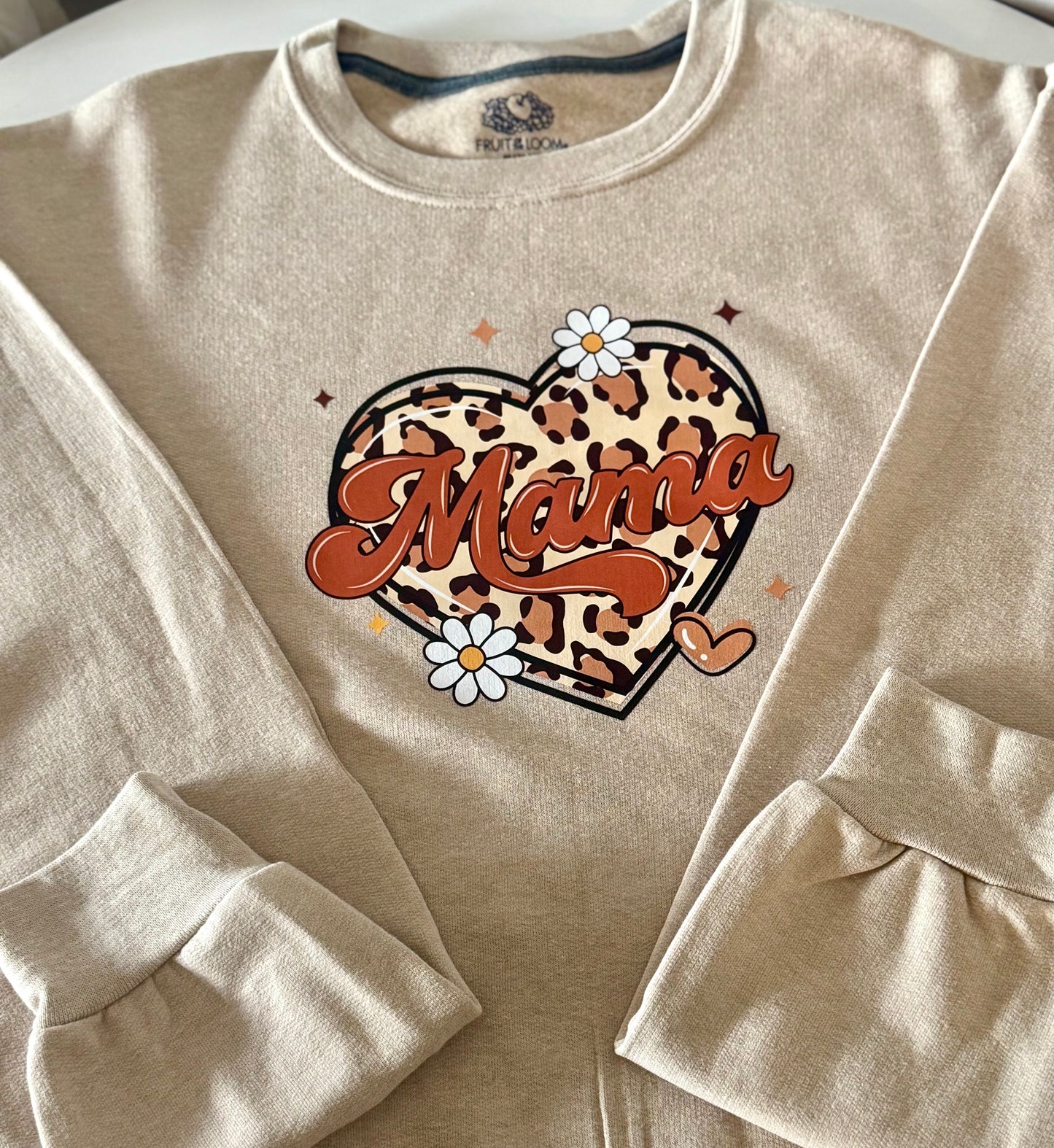 Cute Mama Design Crewneck Sweater