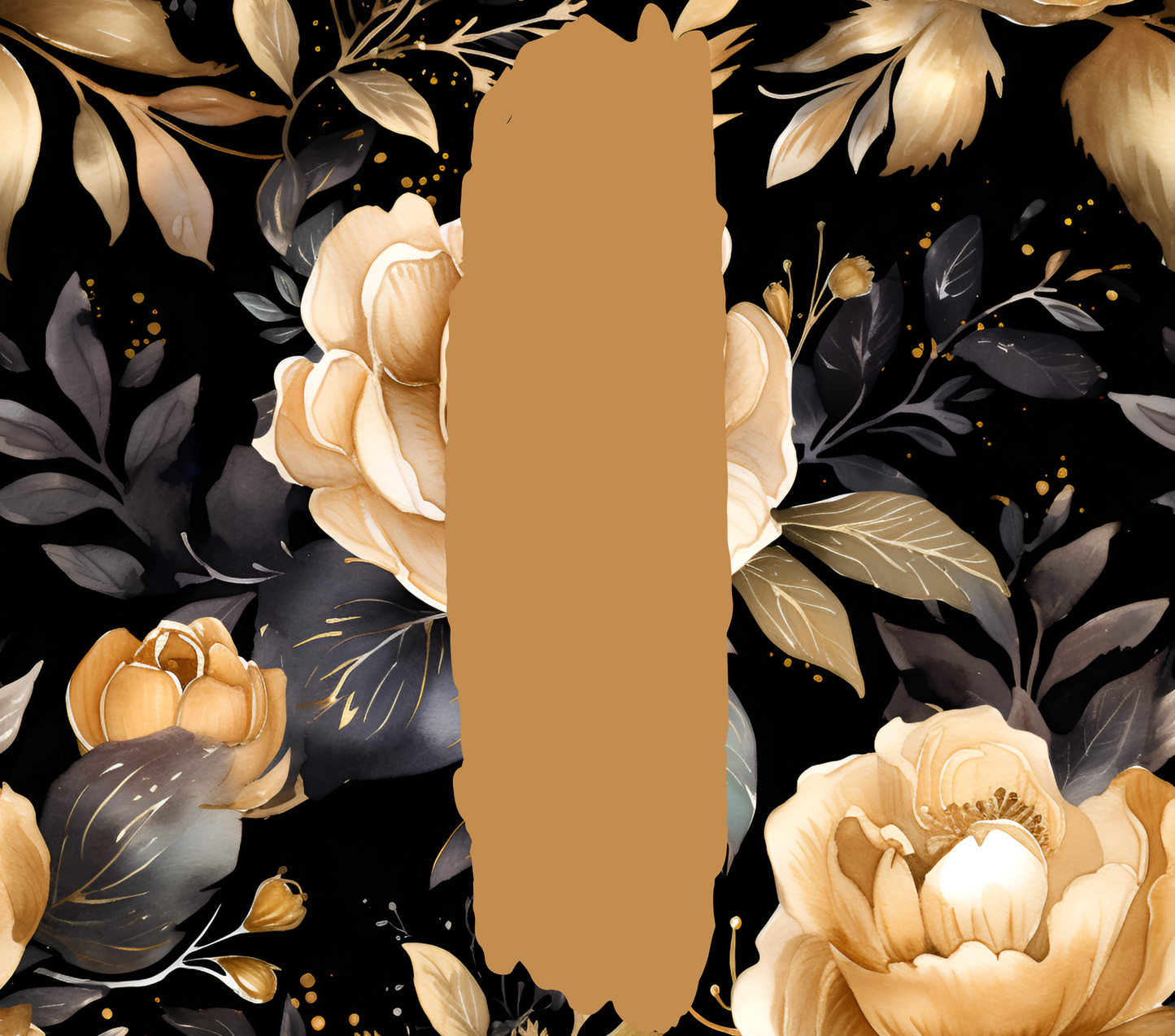 Custom Name Flower 20oz Stainless Steel Tumbler