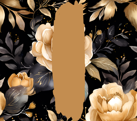 Custom Name Flower 20oz Stainless Steel Tumbler