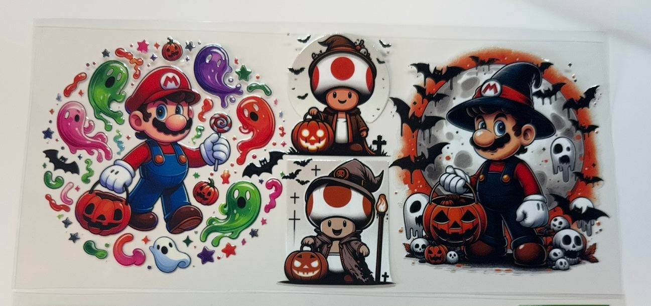 Halloween UV DTF Wraps