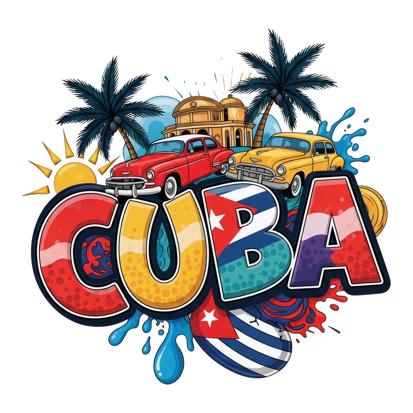 Cuban Sublimation Transfer