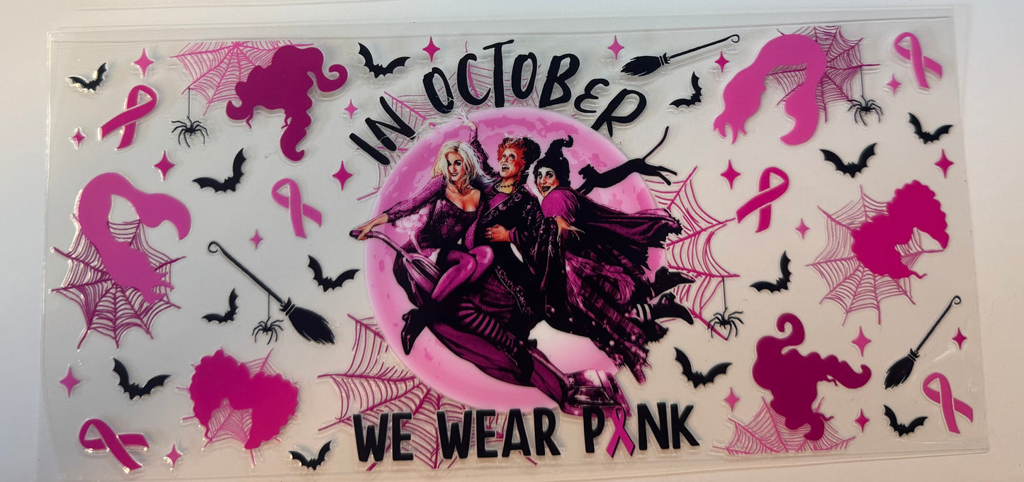 Halloween UV DTF Wraps