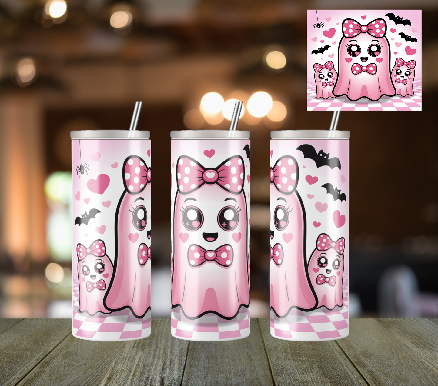 20oz Halloween Sublimation Transfer Wrap