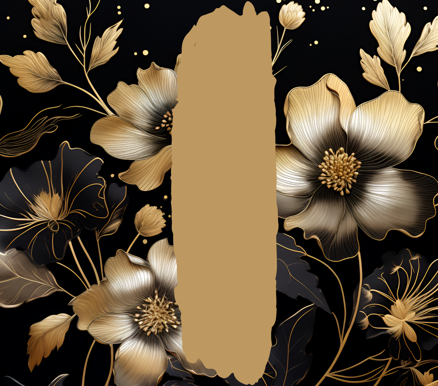 Custom Name Flower 20oz Stainless Steel Tumbler