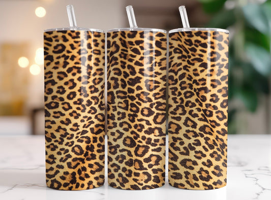 20oz Animal Print Stainless Steel Tumbler