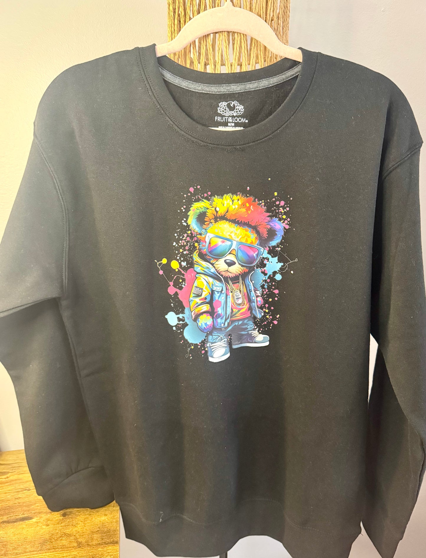 Cute Bear Crewneck Sweater