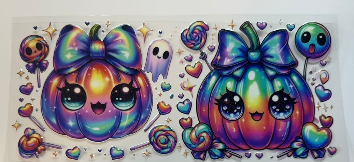 Halloween UV DTF Wraps
