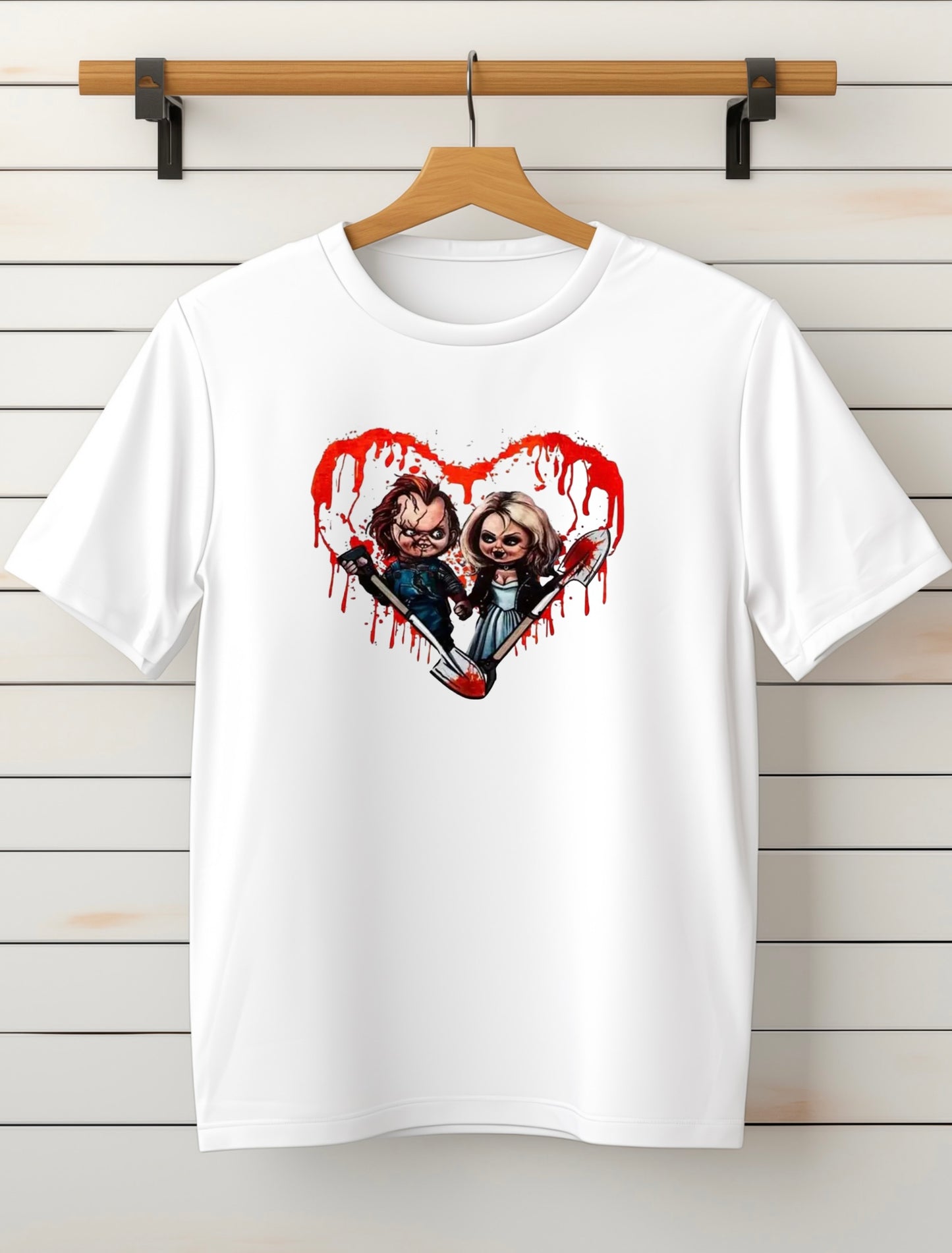 Chucky & Bride Halloween T-Shirt