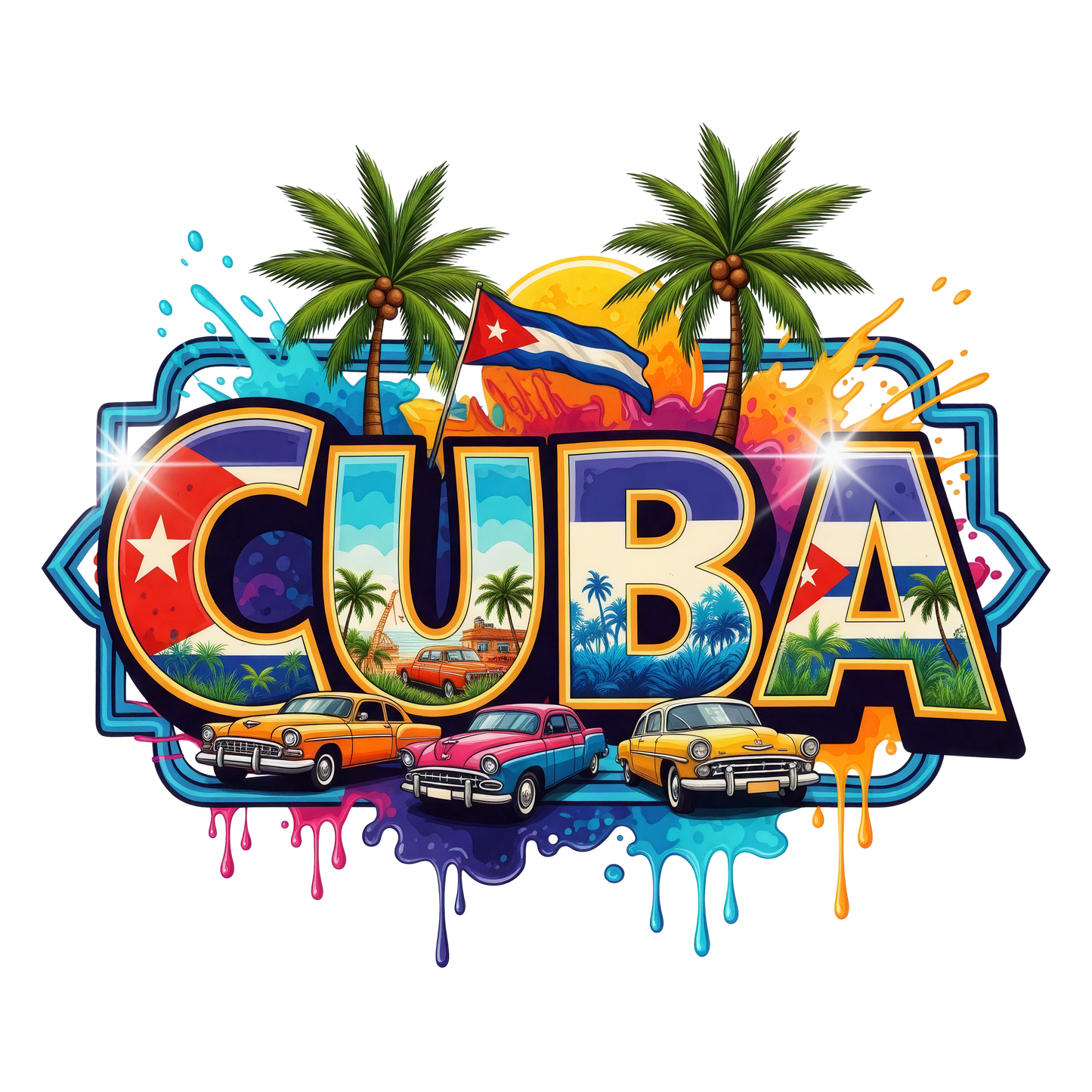 Cuban Sublimation Transfer