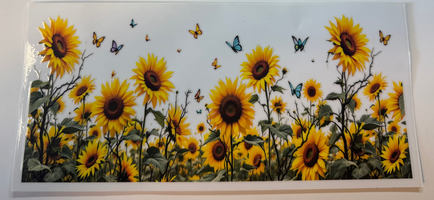 Sunflower UV DTF Wraps