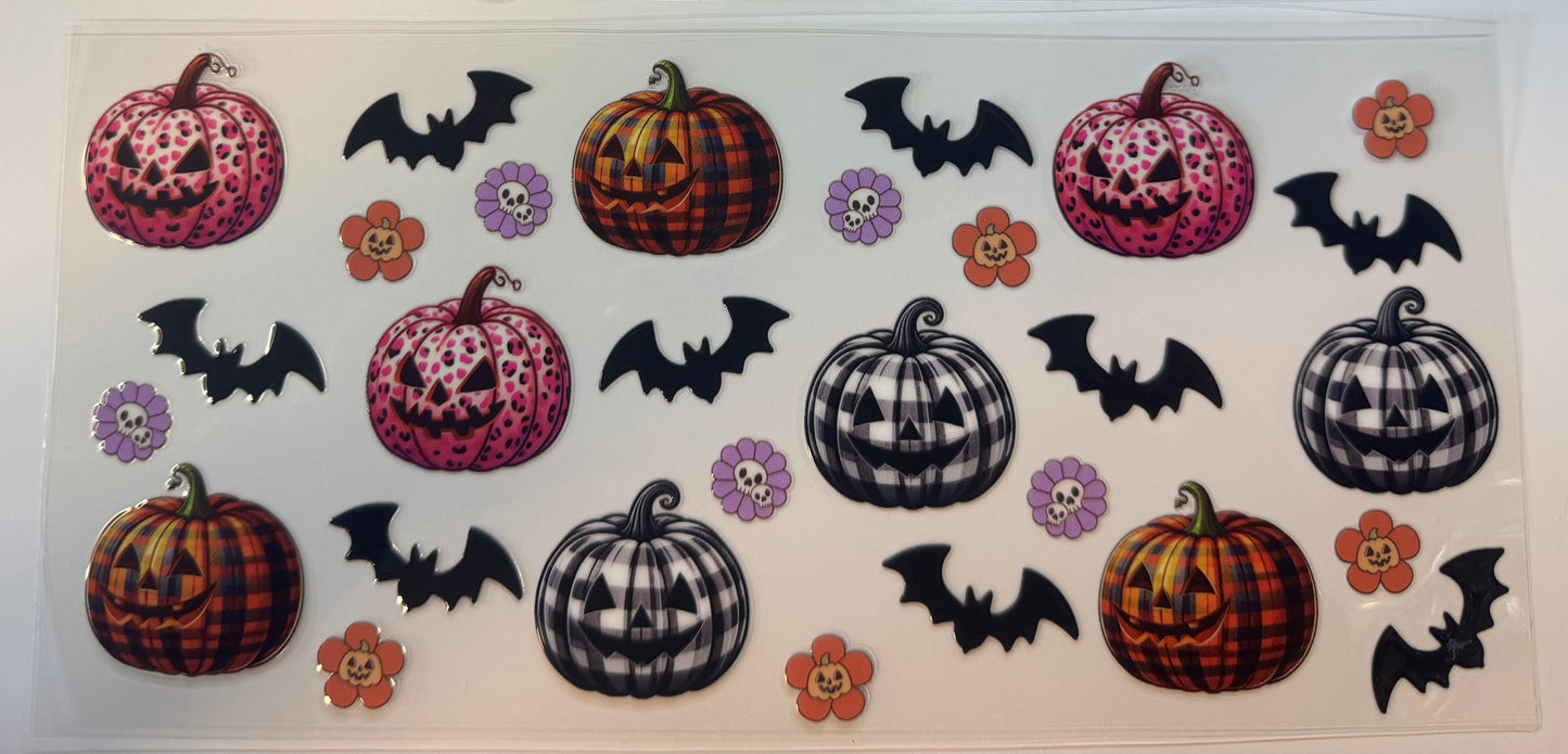 Halloween UV DTF Wraps