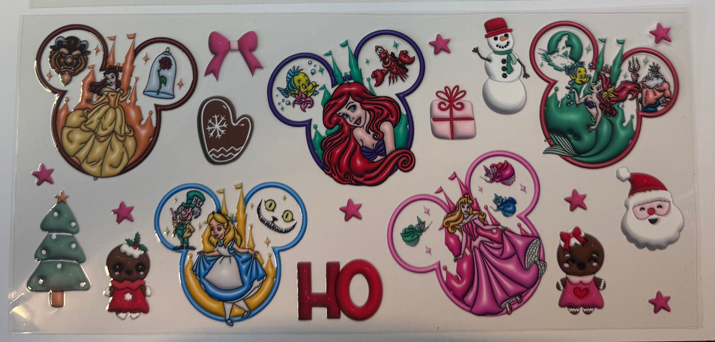 Christmas UV DTF Wraps