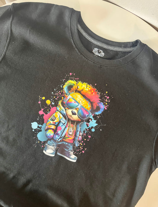 Cute Bear Crewneck Sweater