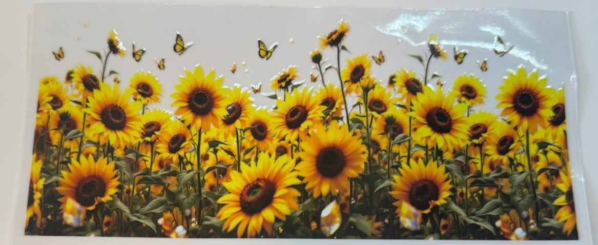 Sunflower UV DTF Wraps
