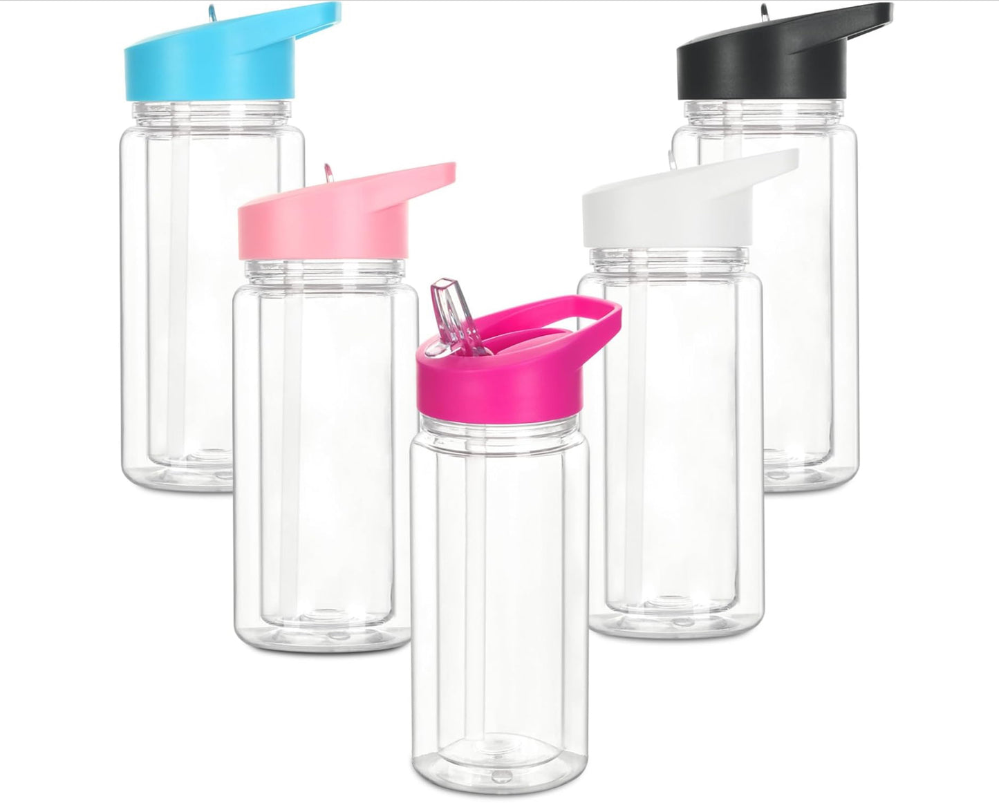 Custom 10oz Kids Acrylic Snow Globe  Water Bottle