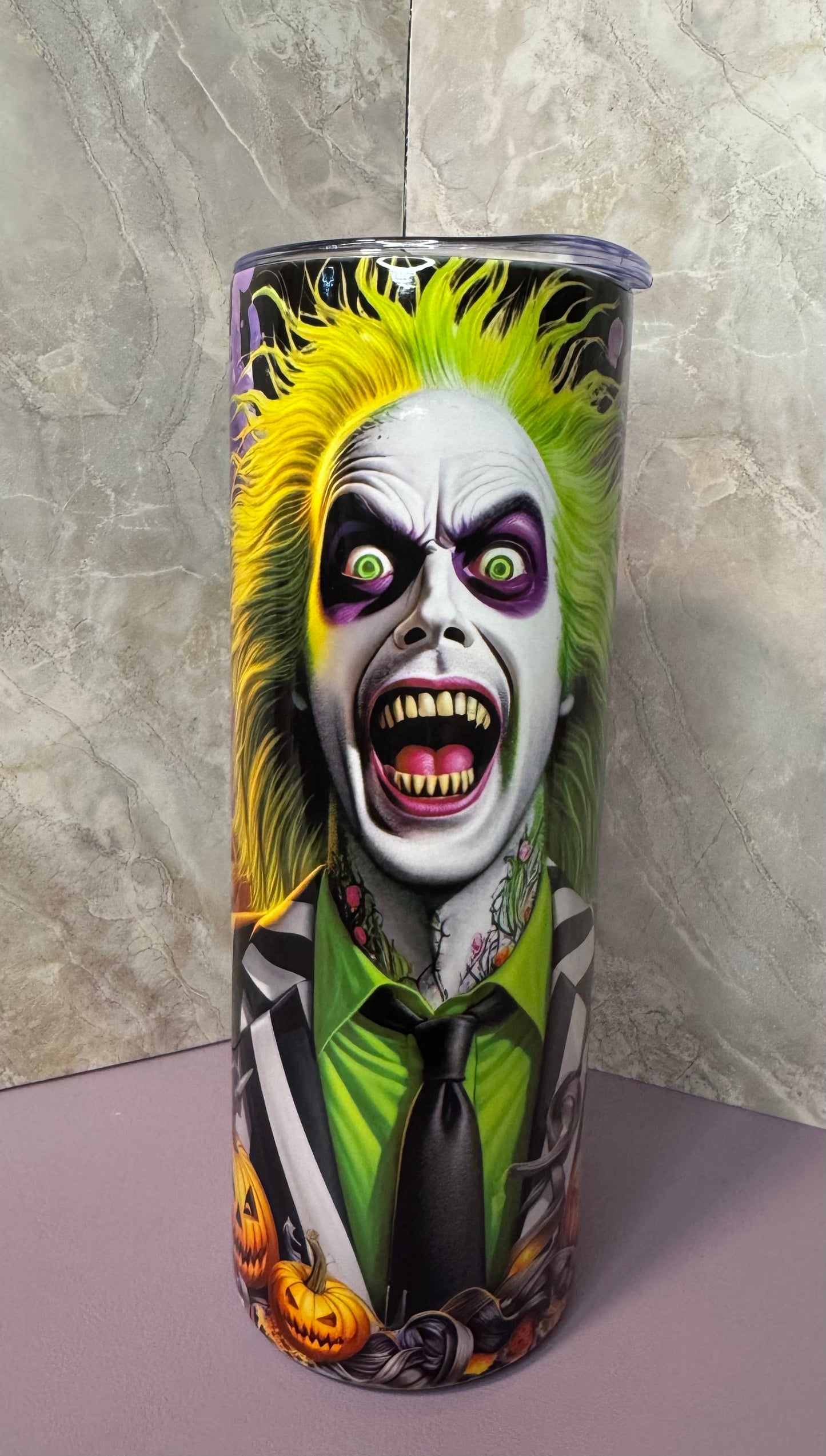 Beetlejuice Stainless Steel 20oz Tumbler