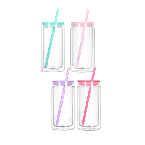 Custom 16oz Acrylic Snow Globe Cup